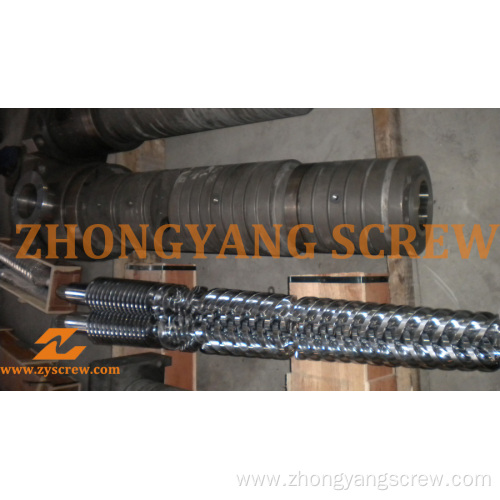 Bimetallic Conical Twin Screw Barrel for PVC Pipe Extruder